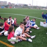 Los padres que van a ver a sus hijos al fútbol