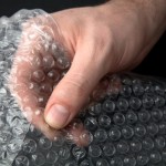 El plástico de burbujas